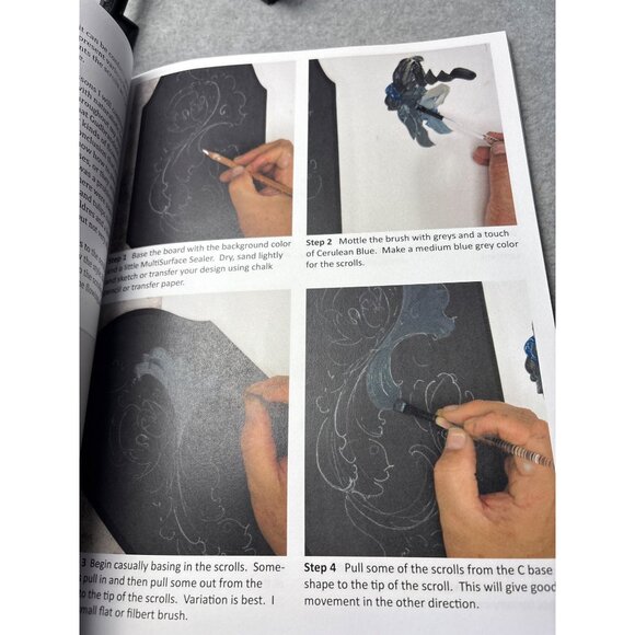 Norwegian Rosemaling Inspirations Vol. 3 Jansen Art Studio Book & CD Historicall - Picture 11 of 14